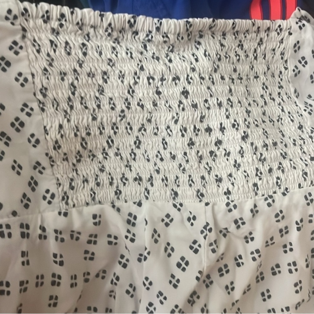 Old Navy A-Line Thin Strap Dress / Black White Pattern / Size XL / EUC - Picture 3 of 6